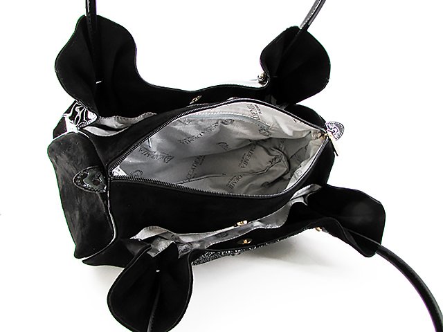 Y913 (7584) camoscio nero сумка, вид 4
